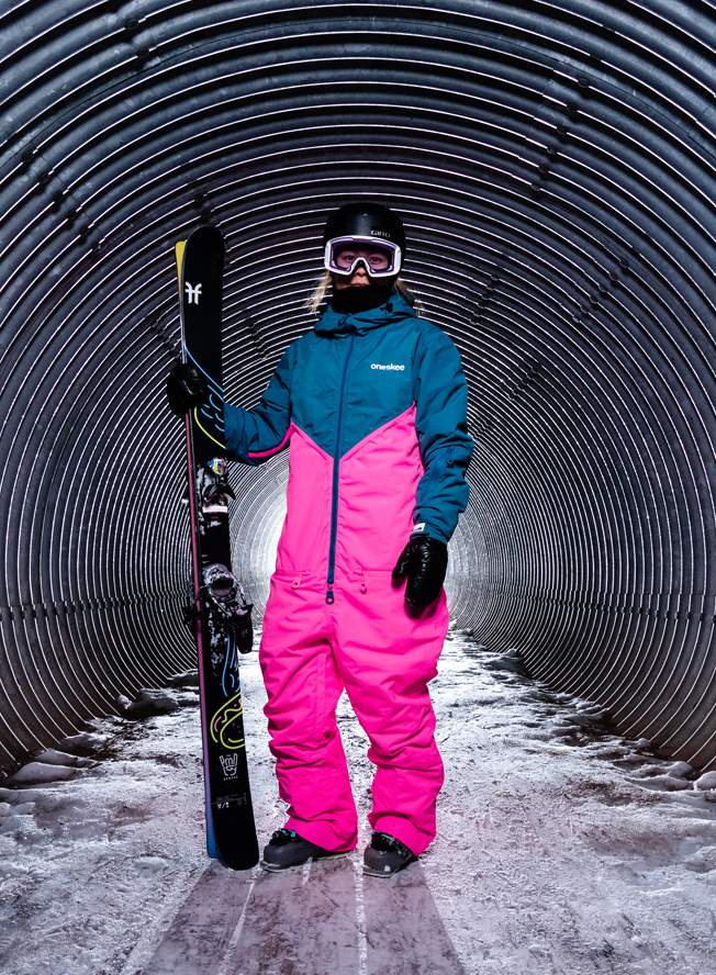 Neon Yellow Onesie Jumpsuit, Snowboard Clothes, Snowboard Suit, Skiing  Overall, Ski Suit Women, Sportswear, Jumpsuit Winter, Colorful Snow -   Denmark