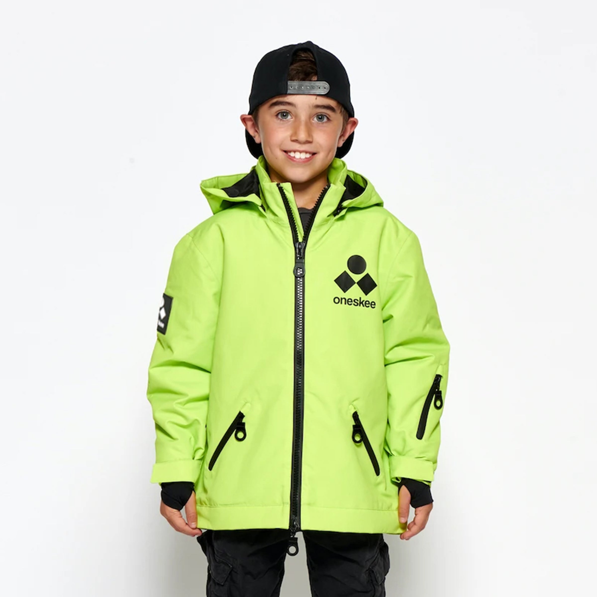 Kids 2-in-1 Snow Suit, Lime Green